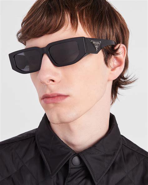 men's prada symbole sunglasses|prada rectangle sunglasses men.